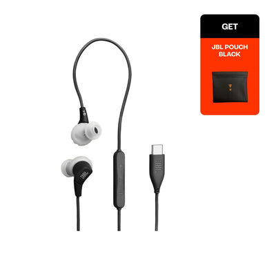 Endurance Run 3 USB-C | Get JBL Pouch Black
