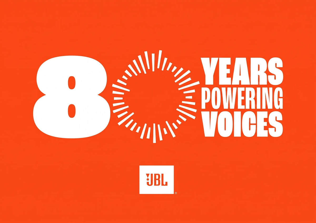 JBL Rayakan 80 Tahun Menghidupkan Setiap Suara