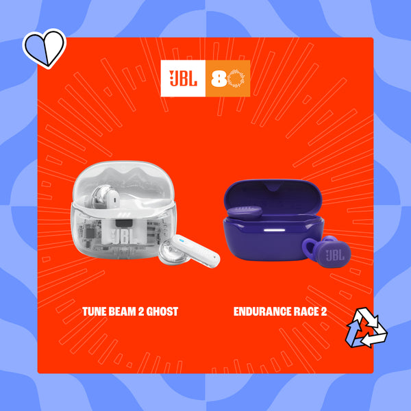 JBL Tune Beam 2 Ghost | Bundle JBL Endurance Race 2<span> - </span>White image
