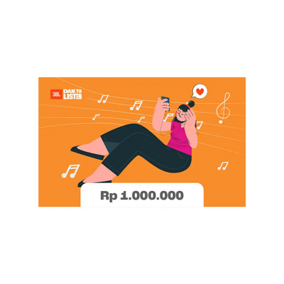e-Gift Card 1 Juta – Melody Of Love