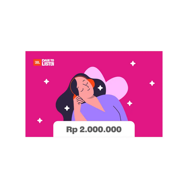 e-Gift Card 2 Juta – Music Is Peaceful image 0