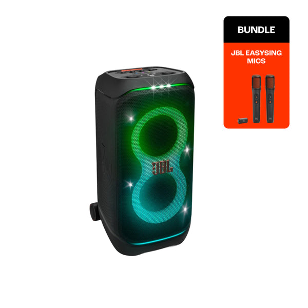 JBL PartyBox Stage 320 with Easysing Mics