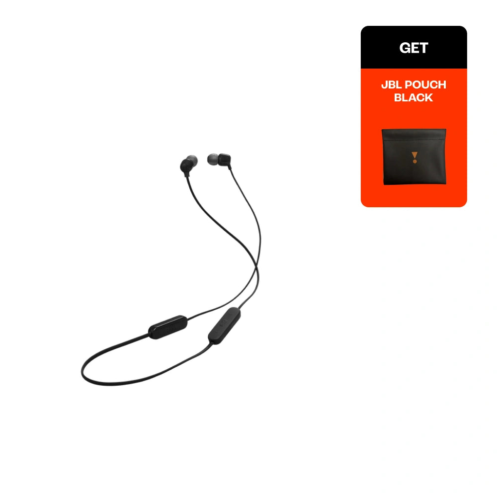 JBL Tune 135 BT | Get JBL Pouch Black