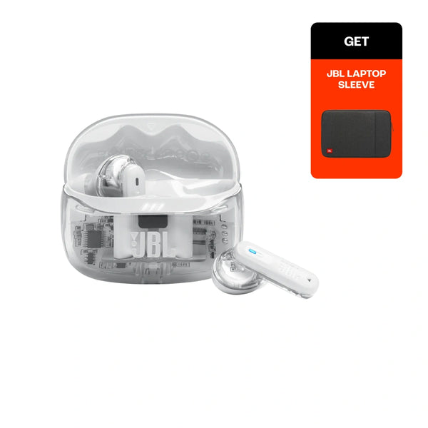 JBL Tune Beam 2 Ghost | Get JBL Laptop Sleeve