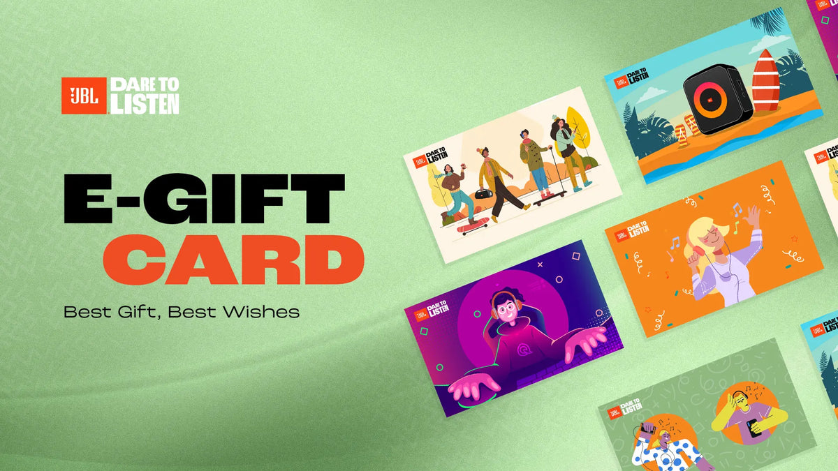 JBL E-Gift Card, Best Gift, Best Wishes