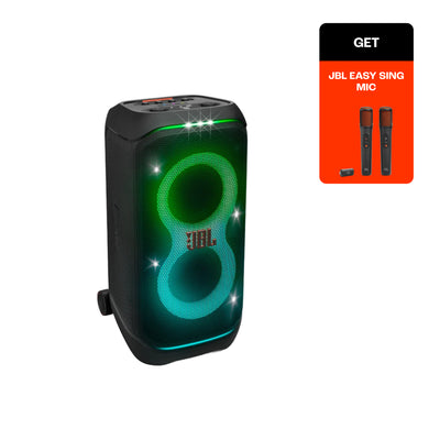 JBL PartyBox Stage 320 with Easysing Mics