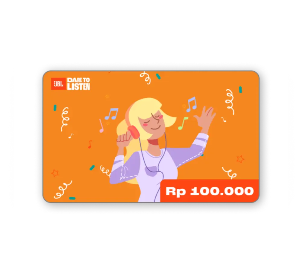 e-Gift Card 100k - Sound Serenity