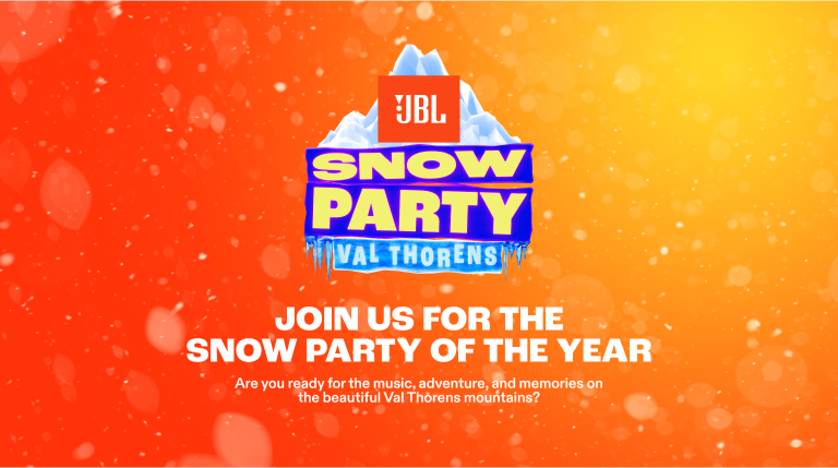 Banner Snow Party