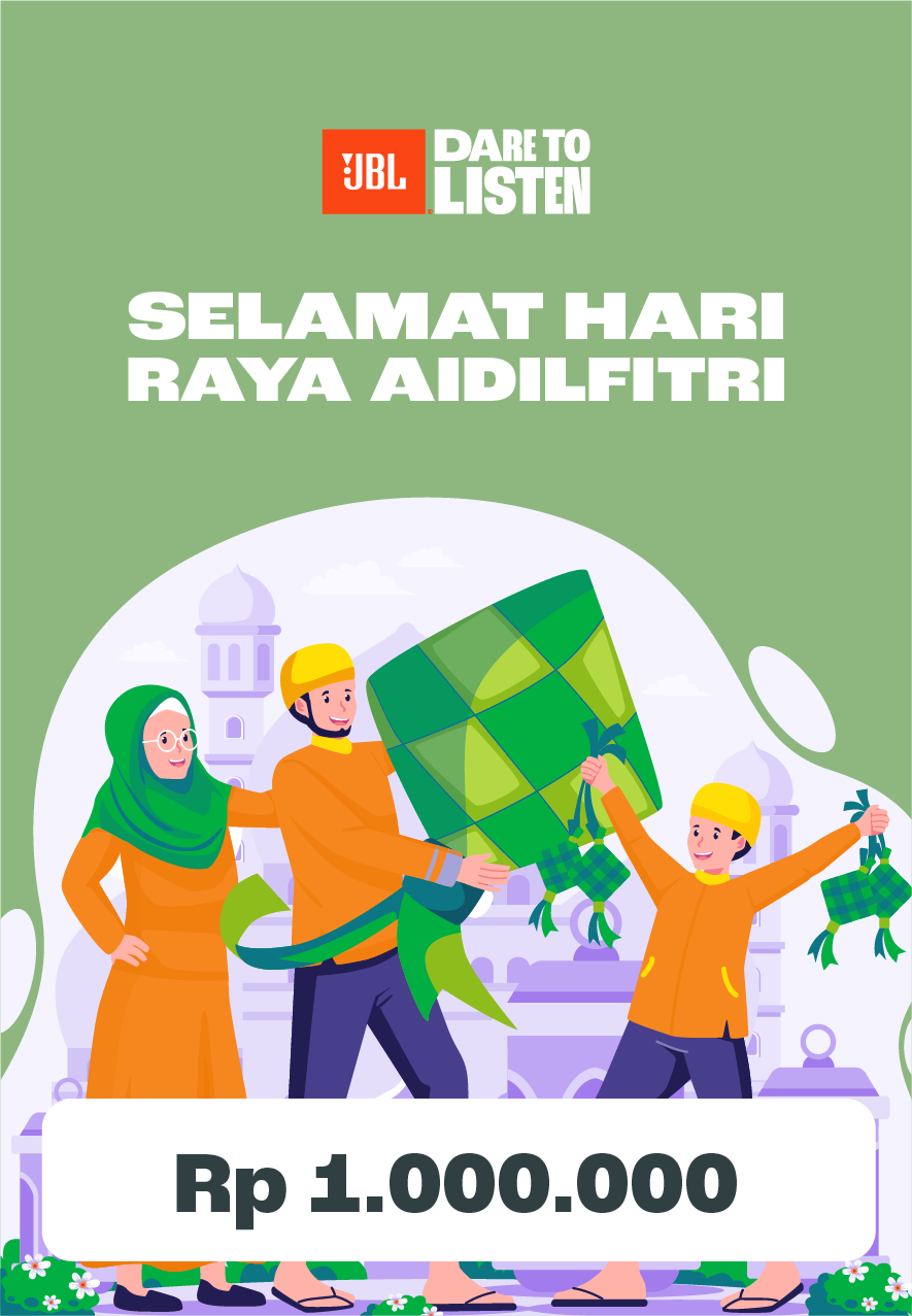 Gift Card JBL 1 mio Aidil Fitri