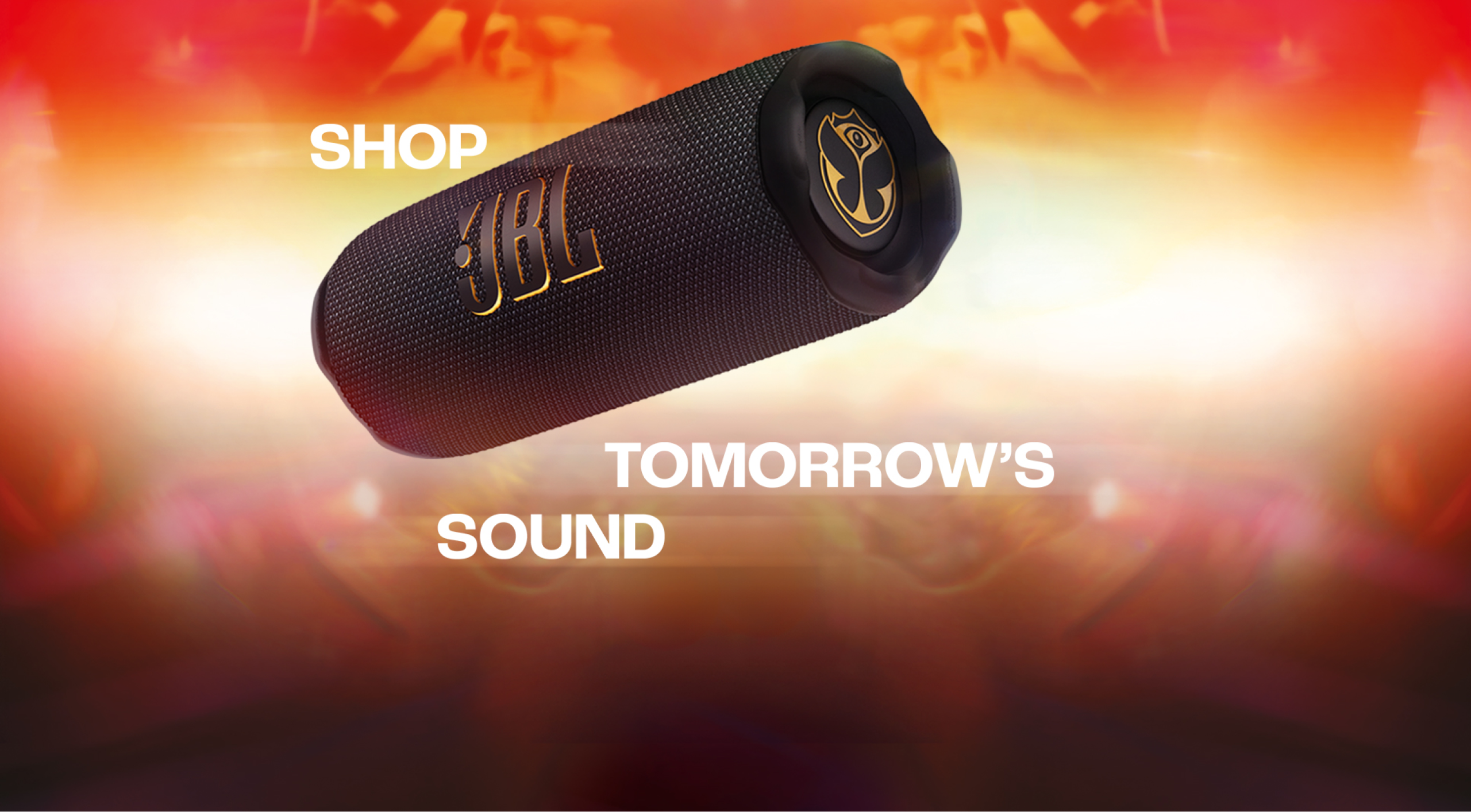 JBL Flip 7 x Tomorrow Land