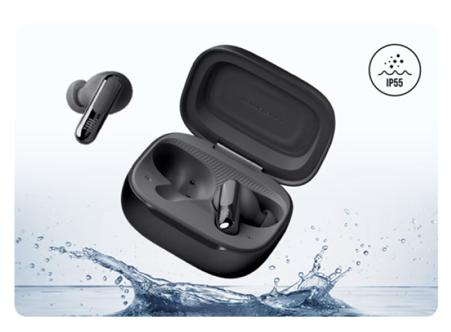 IP55 Water & Dust Resistance