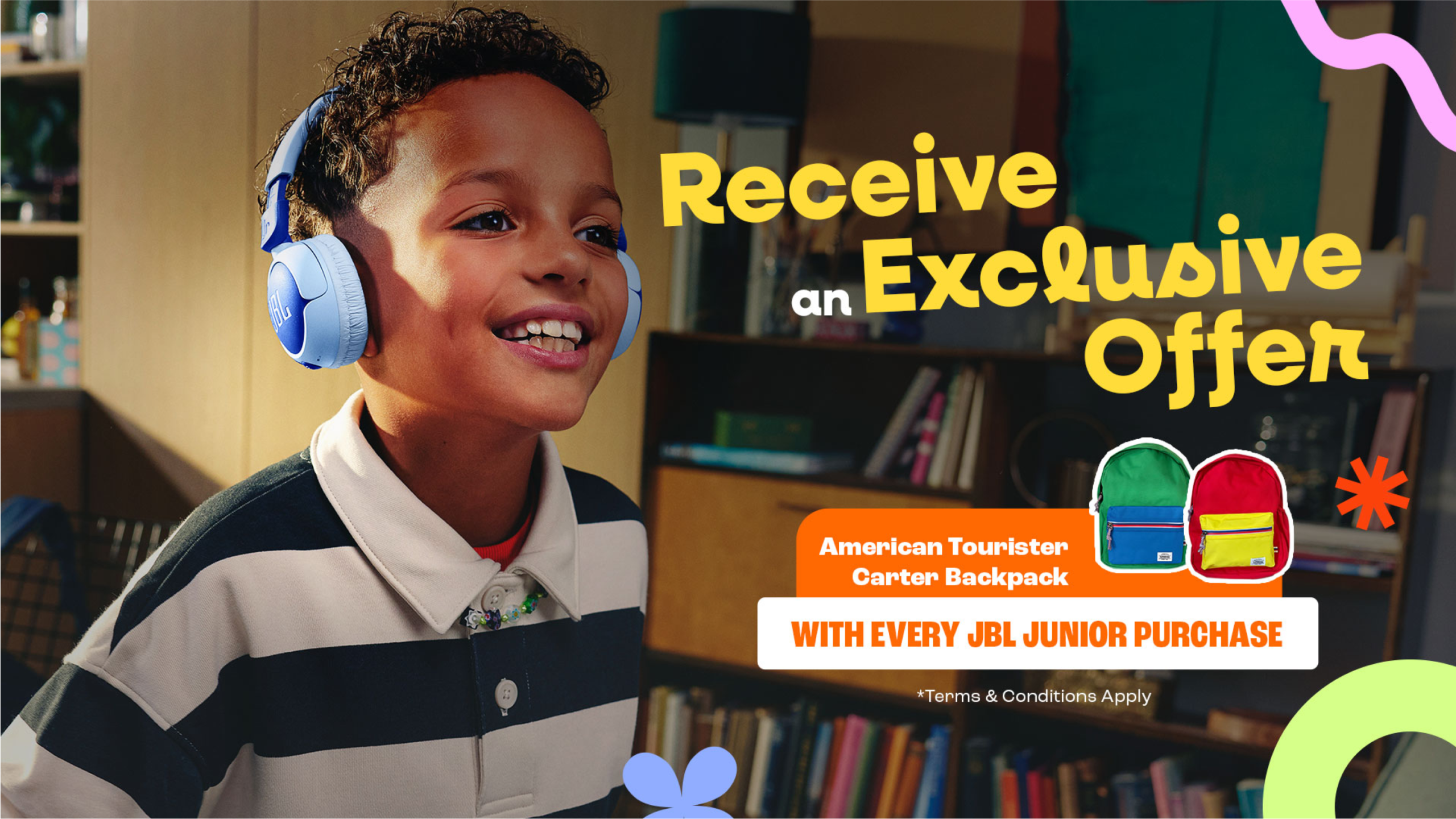 JBL Junior x American Tourister