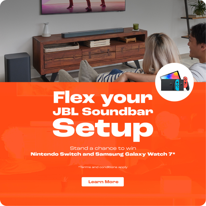 Flex your JBL Soundbar Setup