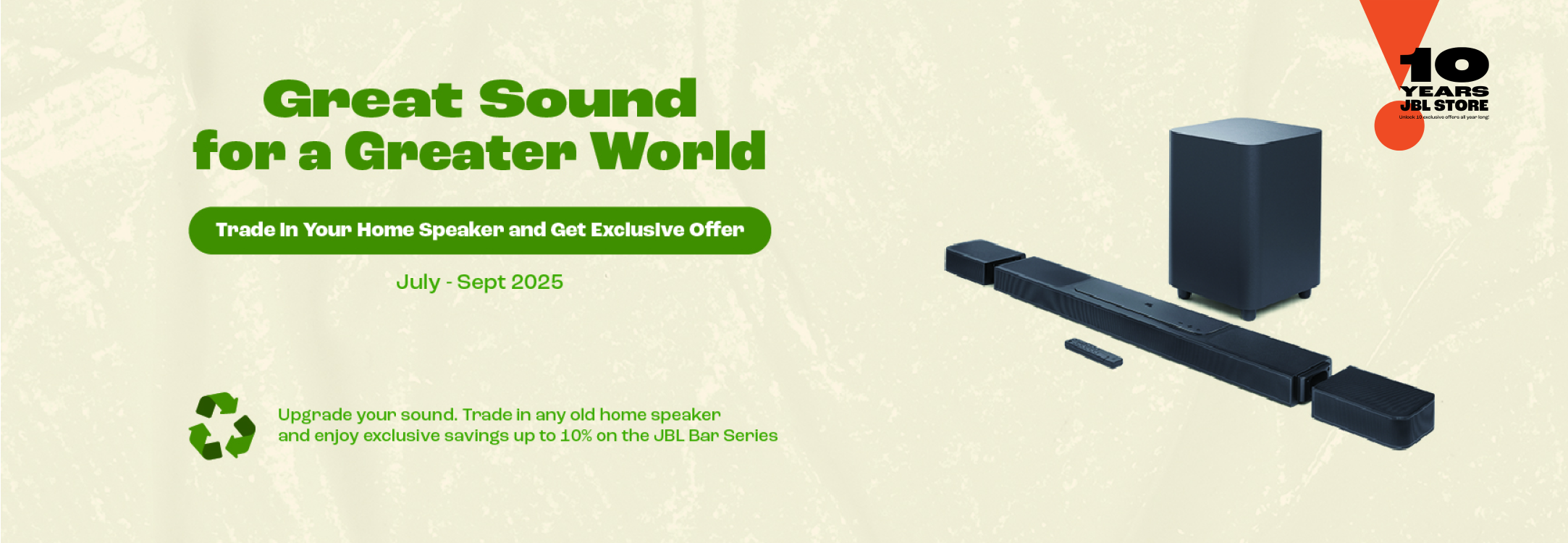 JBL Soundbar Challenge - Trade In