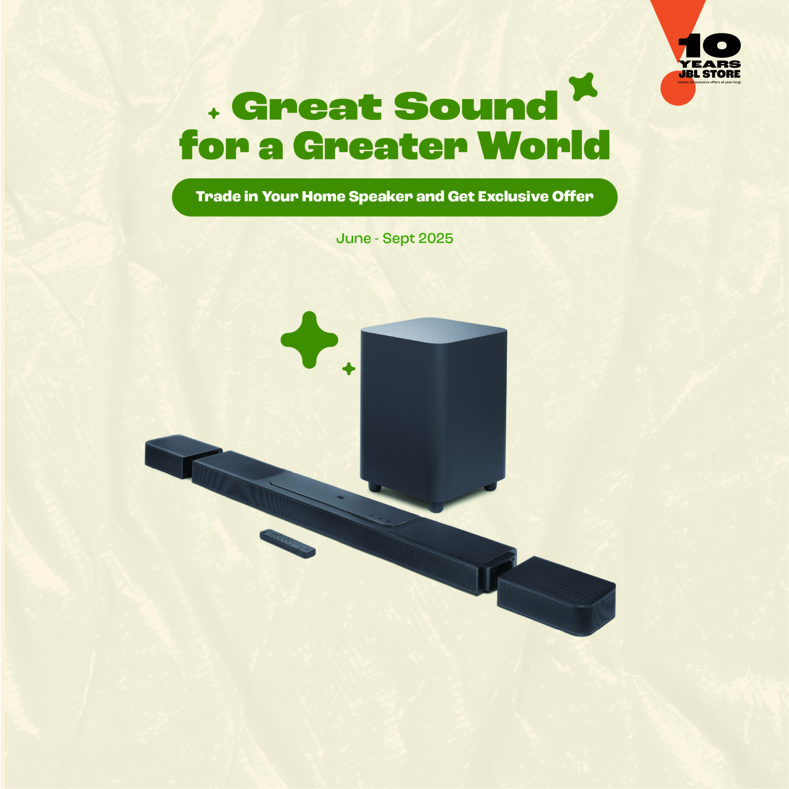 Trade in Your Home Speaker and Get Exclusive Offer