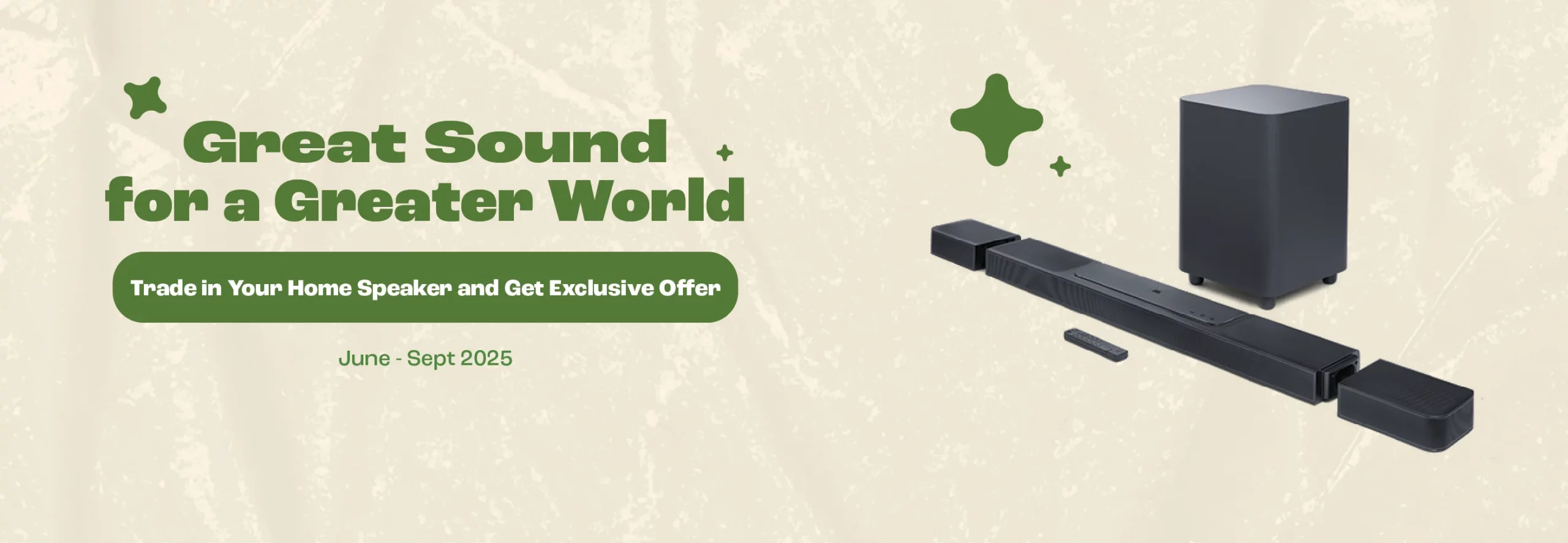 JBL Soundbar Challenge - Trade In