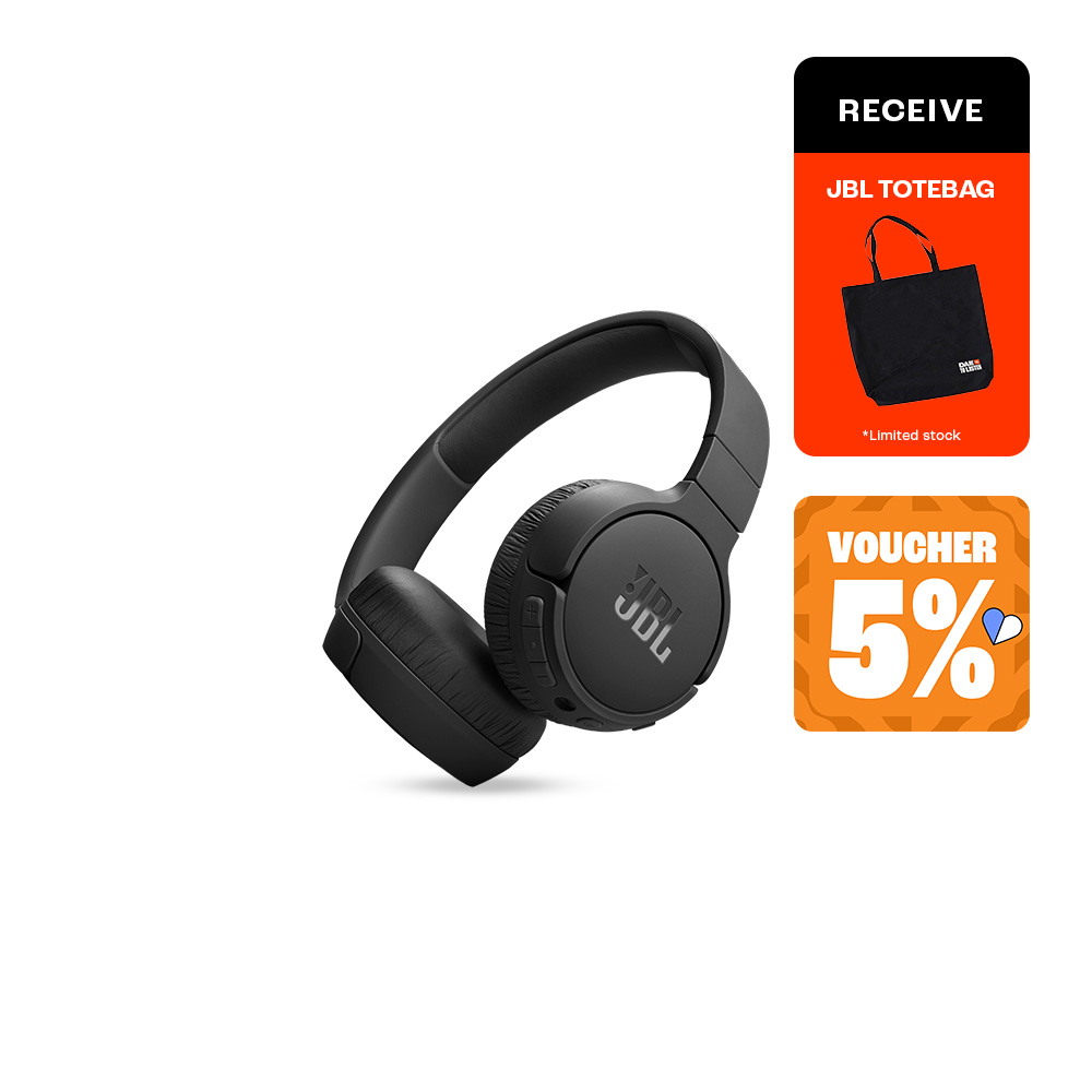 JBL Tune 660 BT NC | GWP JBL Totebag Thumbnail