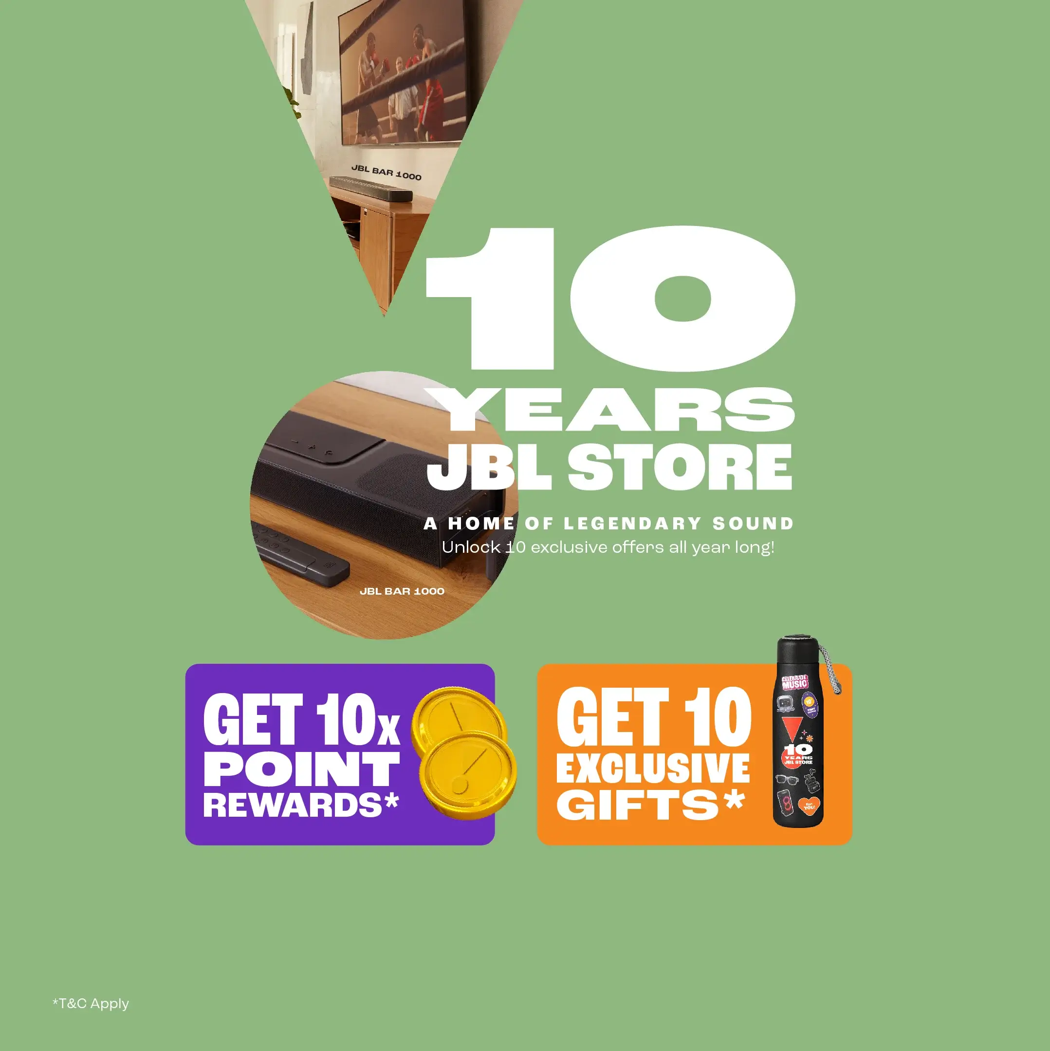 JBL 10th Years