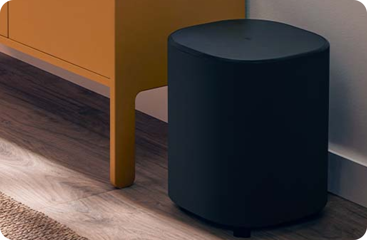 POWERFUL 10” WIRELESS<br> SUBWOOFER