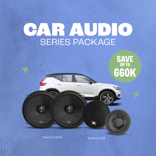Car audio banner