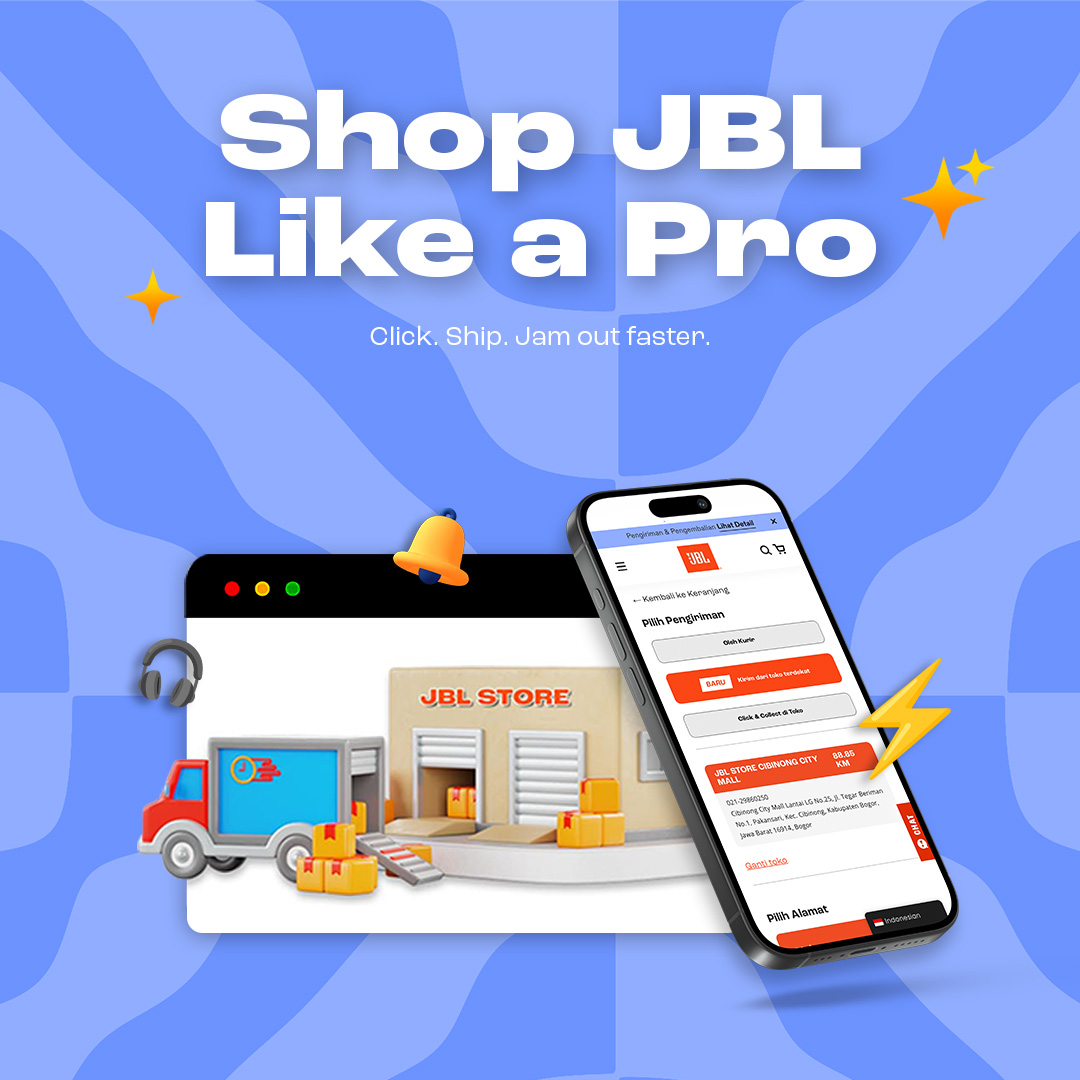 Shop JBL Like a Pro: Deliver from nearest JBL Store now available in Jabota area