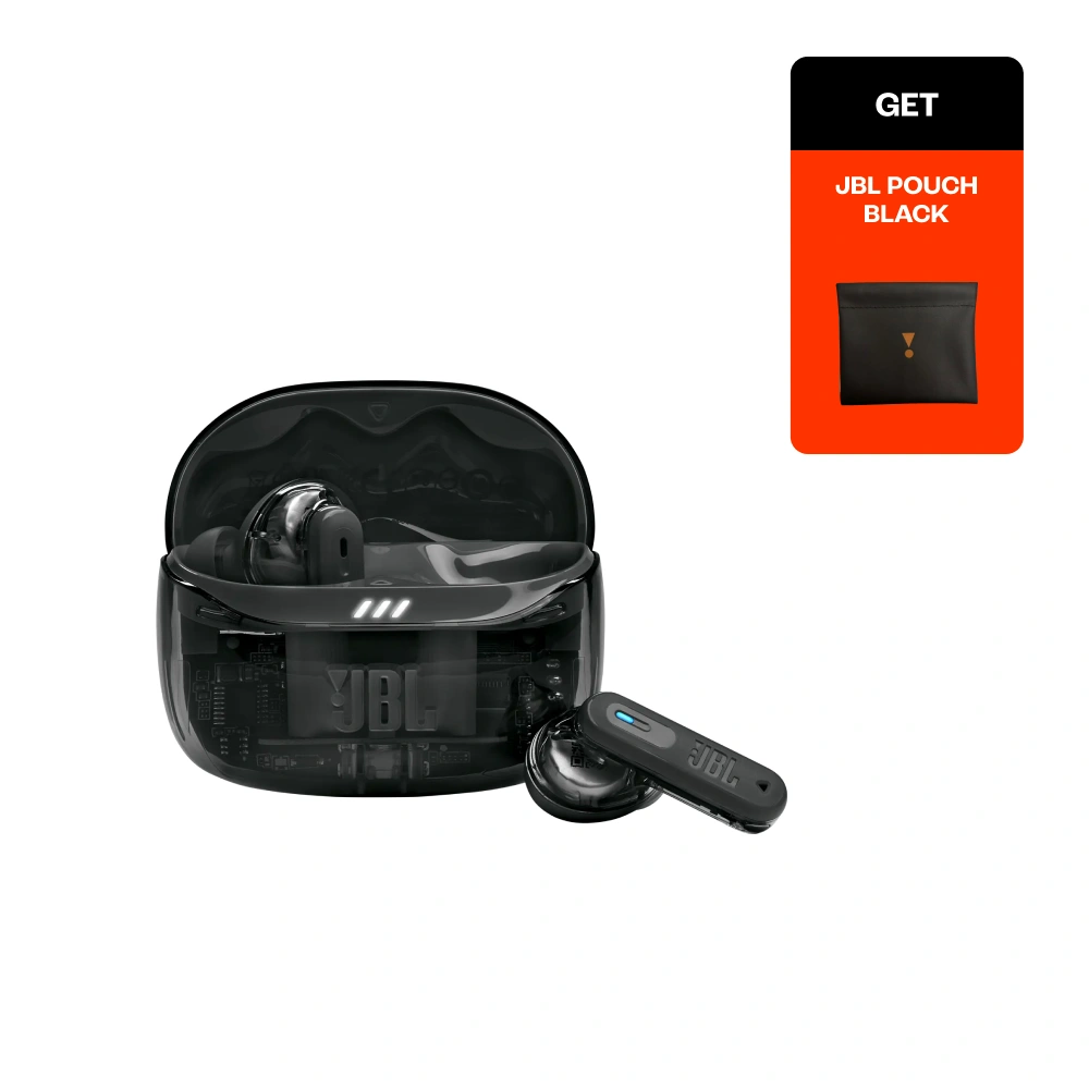 JBL Tune Beam 2 Ghost Edition | Get JBL Pouch Black Thumbnail