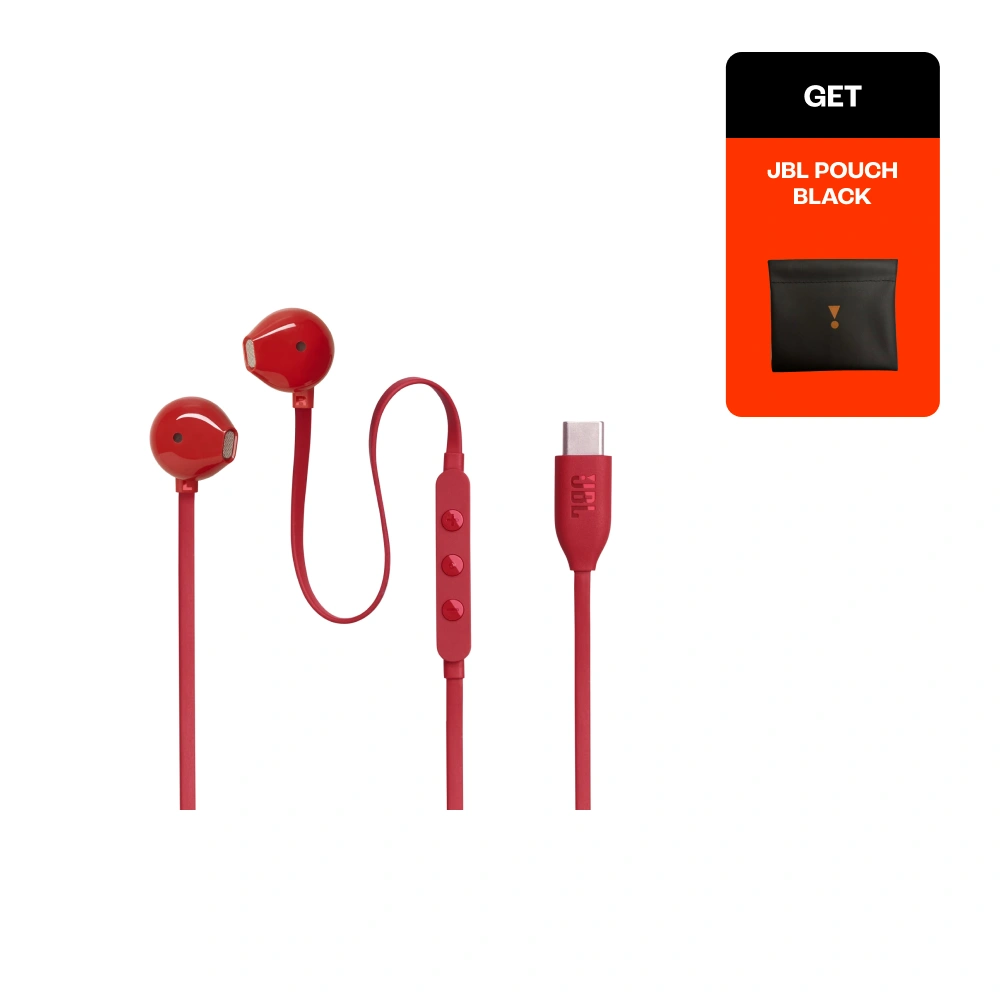 JBL Tune 305C USB | Get JBL Pouch Black Thumbnail